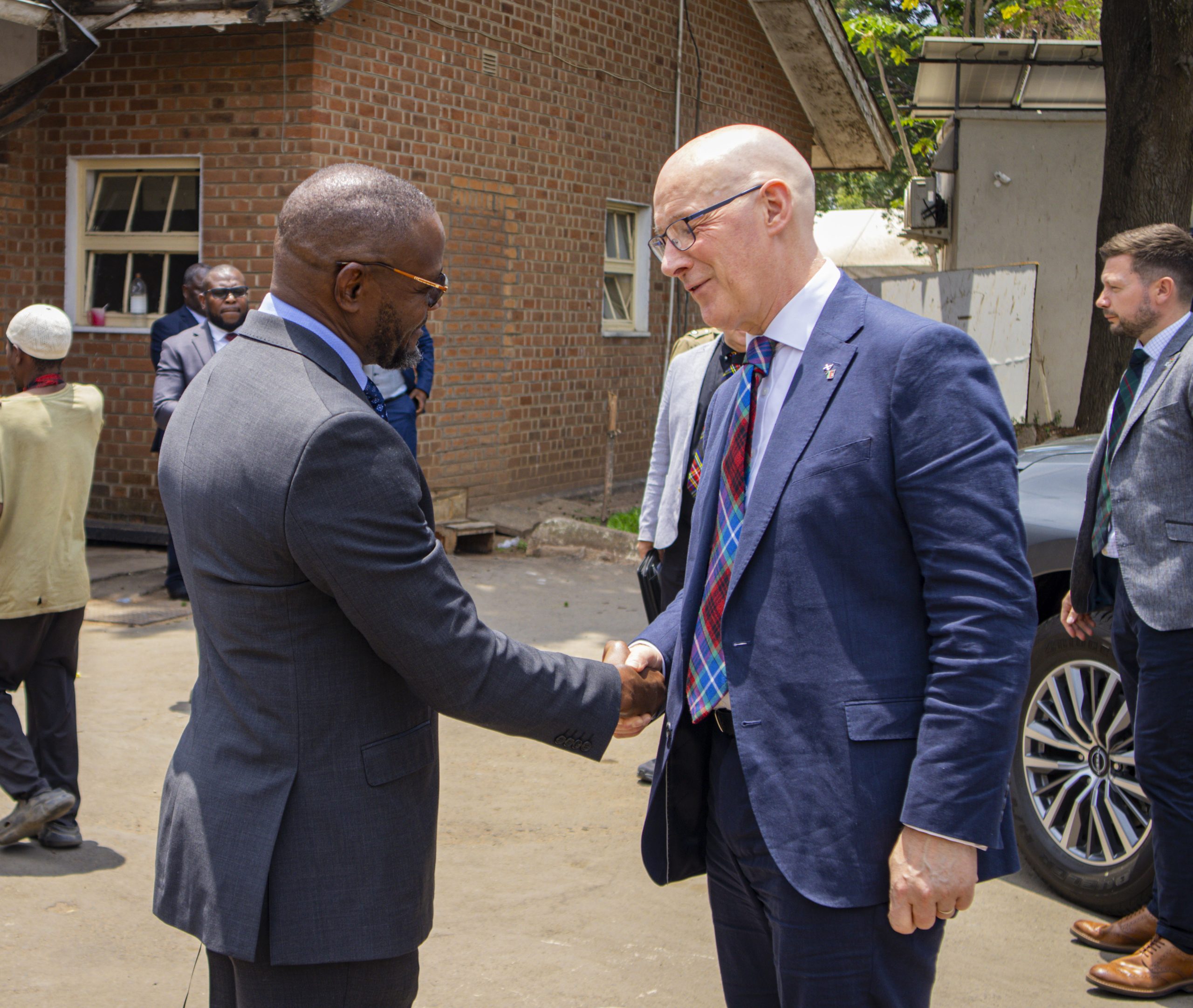 Scottish first minister visit